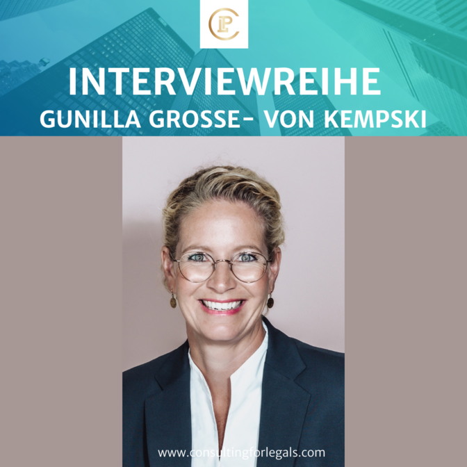 CLP Interviewreihe Legal Coaches: Gunilla Grosse- von Kempski