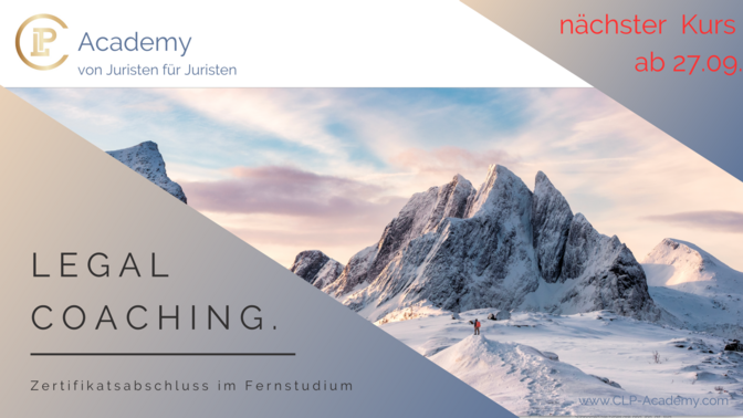 Legal Coaching Ausbildung